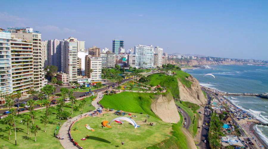 Mest etterspurte leiebiltilbud på flyplassen i Lima